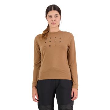 Mons Royale Women's Icon Relaxed Long Sleeve - Toffee