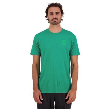 Mons Royale Men's Icon T-Shirt Trippy - Pop Green