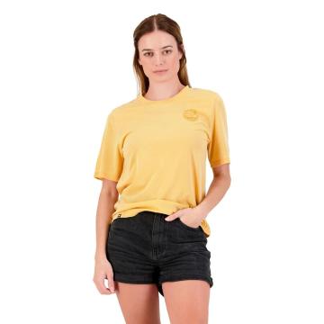 Mons Royale Women's Icon Relaxed Tee - Washed Sunflower