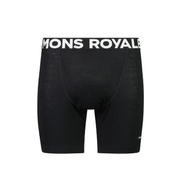 Mons Royale Men's Low Pro Merino Aircon Bike Shorts Liner - Black