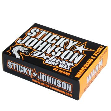 Sticky Johnson Deluxe Surf Wax - Warm