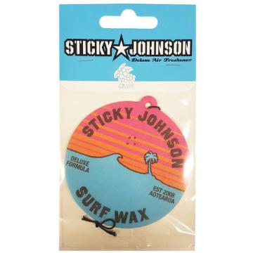 Sticky Johnson Deluxe Air Freshener - Grape