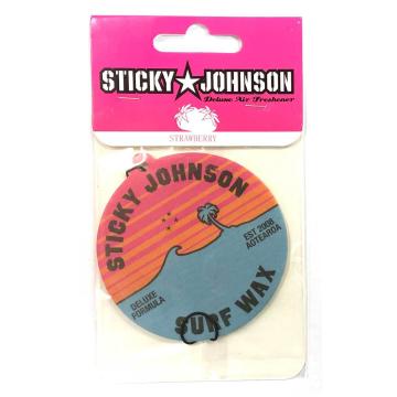 Sticky Johnson Deluxe Air Freshener - Strawberry