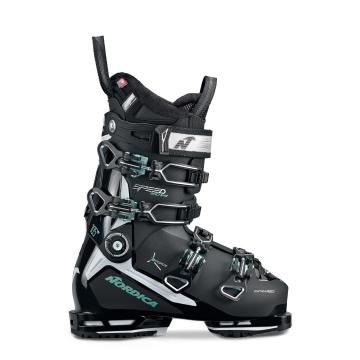 Nordica Women's Speedmachine 3 105 W Ski Boots - Black / White / Green
