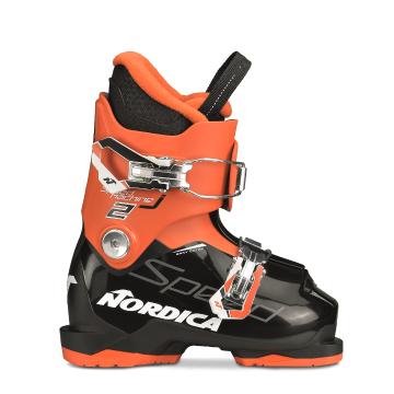 Nordica 2023 Youth Junior Speedmachine 2 Ski Boots - Black / Anth / Red