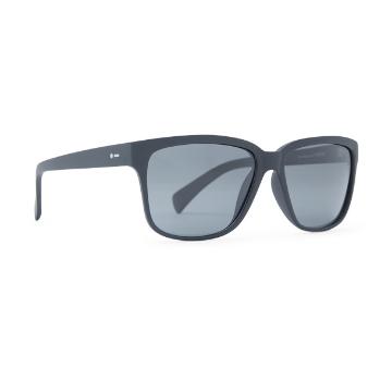 Dot Dash Merk Sunglasses - Black Satin / Grey Polish