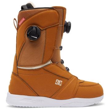 DC 2023 Women's Lotus Snowboard Boots - Choco Brown / Off White