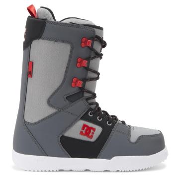 DC Men's Phase Lace Boots - Grey / Black / Red