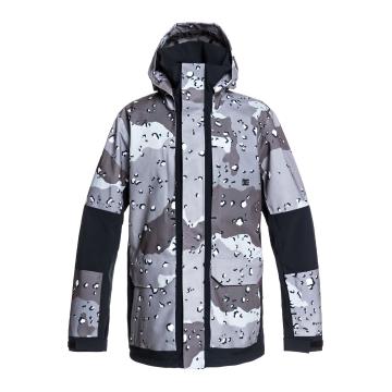 DC Men's Command Jacket - Chocolate Chip Greyscale Camo