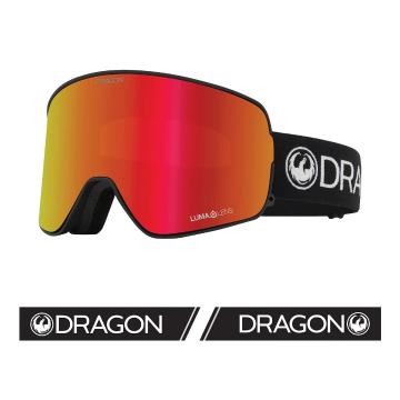 Dragon NFX2 Asian Fit Goggles - Black/Llredion+LlroseAsianFit