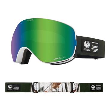 Dragon X2S Goggles - Alpine Camo / Lumalens Green Ion+Lumalens Amber
