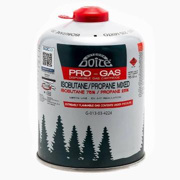 Doite Pro Gas 450gm IsoButane/Propane 75/25 Screw Canister