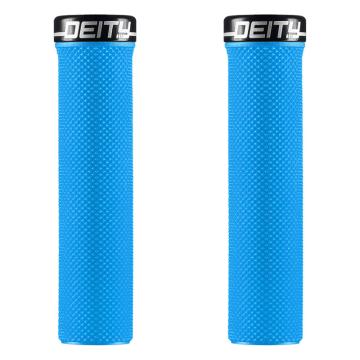 Deity Slimfit Lock-On Grips - Blue Slate / Black