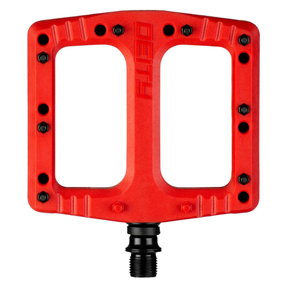 Deftrap Composite MTB Pedals - Red