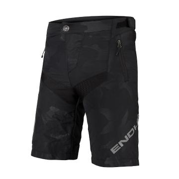 Endura Kids MT500 JR Lined Shorts - Black Camo