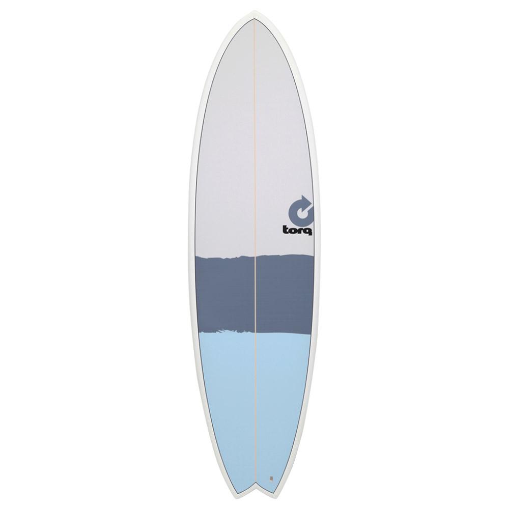 6ft 3in Fish Classic Surfboard - Gray/Blue/Gray