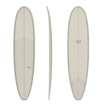 Torq 2022 Surfboard Longboard Classic 8'0 - Light Stone