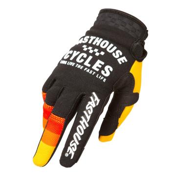 Fasthouse Speed Style Pacer MTB Gloves  - Black/Yellow