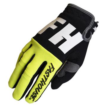 Fasthouse Speed Style Remnant Gloves - Black / Hi-Viz