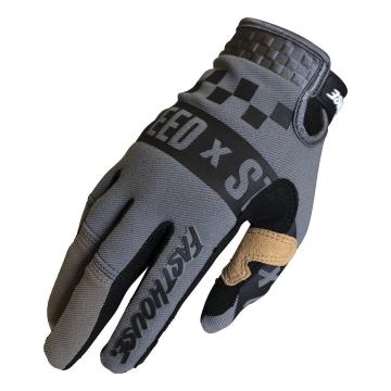 Fasthouse Speed Style Domingo Gloves - Black/Moss