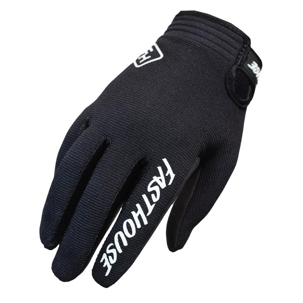Carbon Moto Gloves - Black