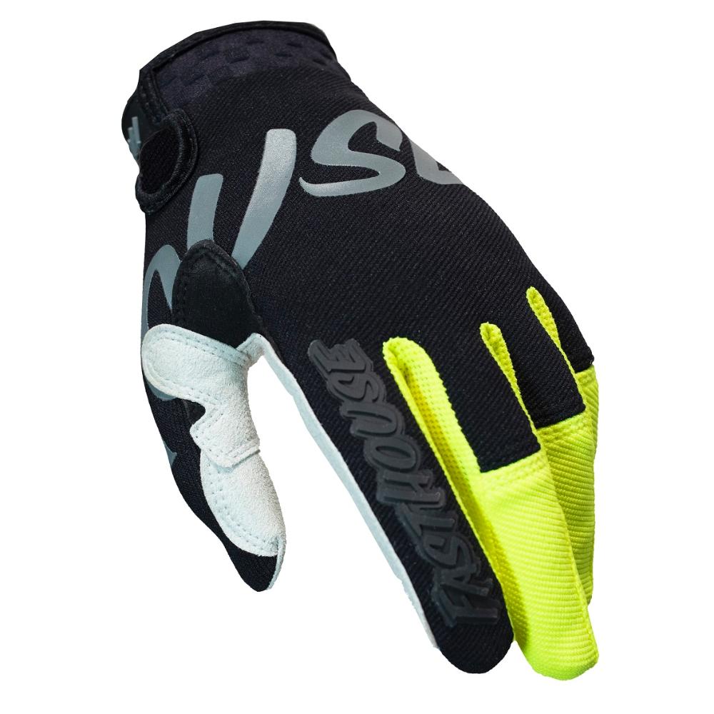 Sector Moto Gloves - Black/Hi-Viz