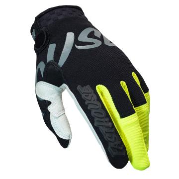 Fasthouse Sector Moto Gloves - Black/Hi-Viz