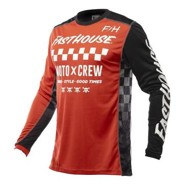 Fasthouse Grindhouse Alpha Jersey - Red Black