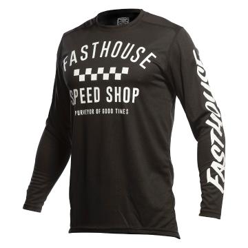 Fasthouse Carbon Moto Jersey - Black - Black