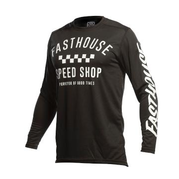 Fasthouse Youth Carbon Moto Jersey - Black