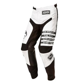 Fasthouse Youth Grindhouse 2.0 Punk Pants - White/Black