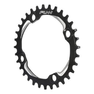Funn Solo NW Chainring 104mm BCD - Black