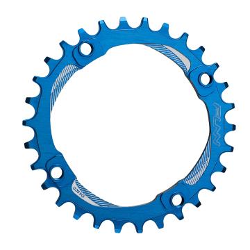 Funn Solo NW Chainring 104mm BCD - Blue