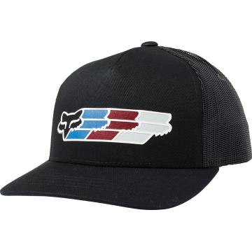 Fox Youth Super Head Snapback Hat - Black