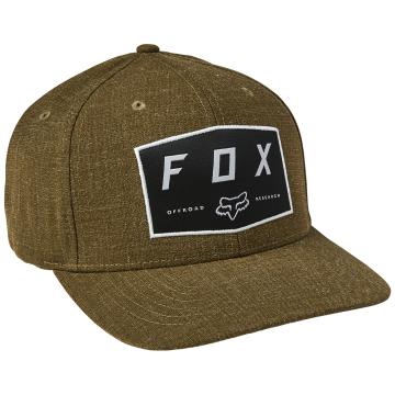 Fox Men's Badge Flexfit Hat - Fatigue Green