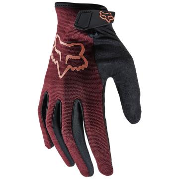 Fox Women's Full Finger Ranger Gloves - Dark Maroon