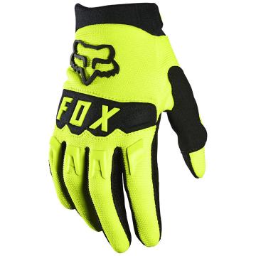 Fox Youth Dirtpaw Gloves - Fluro Yellow