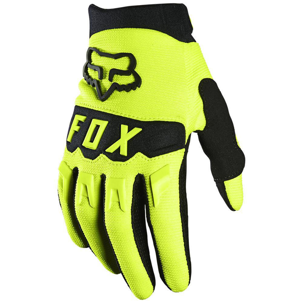 Youth Dirtpaw Gloves - Fluro Yellow