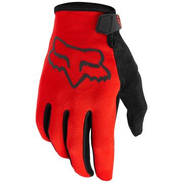 Fox Youth Ranger Gloves - Fluro Red