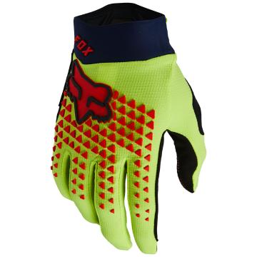 Fox Youth Defend SE Gloves - Flo Yellow