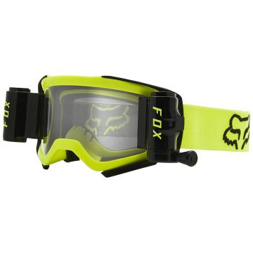 Fox Airspace Stray Roll Off Ready Goggles - Fluro Yellow