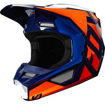 Fox V1 Prix Helmet ECE - Orange/Blue