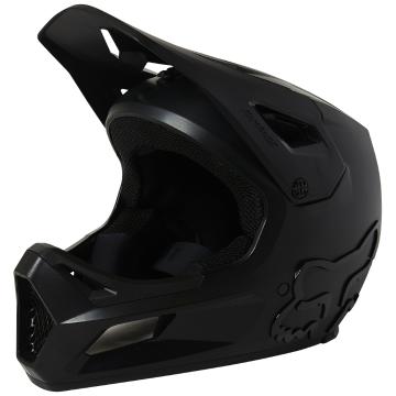 Fox Rampage Youth Helmet - Black / Black