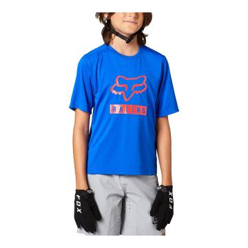 Fox Youth Ranger Short Sleeve Jersey - Blue