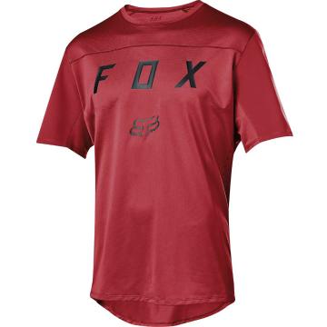 Fox Flexair Moth Short Sleeve Jersey - Cardinal Red