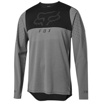 Fox Flexair Delta Long Sleeve Jersey - Pewter