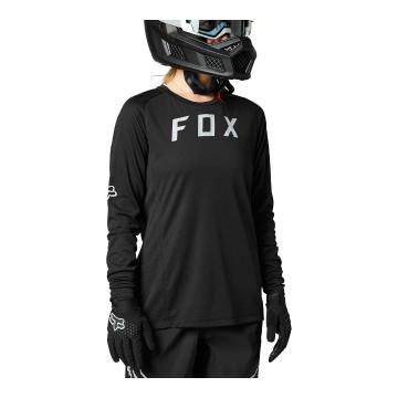 Fox Women's Defend Long Sleeve Jersey - Black