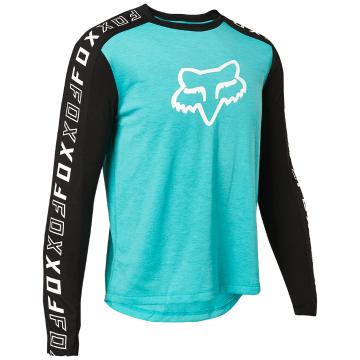 Fox Youth Ranger DR Long Sleeve Jersey - Teal