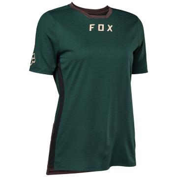 Fox Women's Defend Short Sleeve Jersey - Matte Emerald