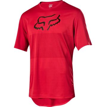 Fox Youth Ranger Short Sleeve Jersey - Cardinal Red